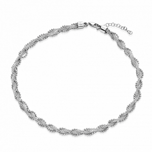 SOFIA strieborný náhrdelník AMCLC1581-45+5