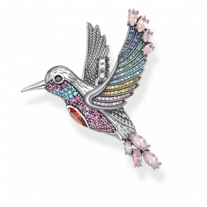 THOMAS SABO prívesok Colourful hummingbird silver PE875-342-7