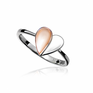 SOFIA strieborný prsteň srdce AEAR3478/PR