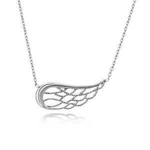 SOFIA strieborný náhrdelník anjelské krídlo AM3306CLT
