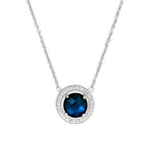 SOFIA strieborný náhrdelník so zirkónom AEAN0290Z,LDNN/R40+10