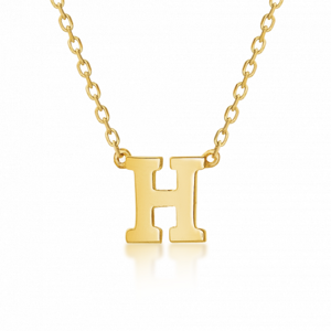 SOFIA zlatý náhrdelník s písmenom H NB9NBG-900H