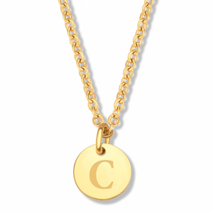 CO88 oceľový náhrdelník s písmenom C C88CN-26140