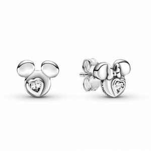 PANDORA Disney náušnice Minnie a Mickey 299258C01