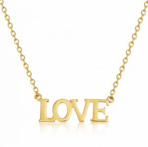 SOFIA zlatý náhrdelník LOVE NB9NBG-0031