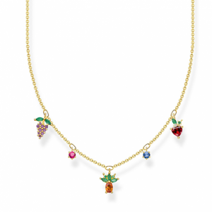 THOMAS SABO náhrdelník Colourful fruits gold KE2099-488-7-L45V
