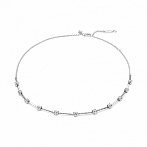 PANDORA pavé náhrdelník so zirkónmi 390059C01-45
