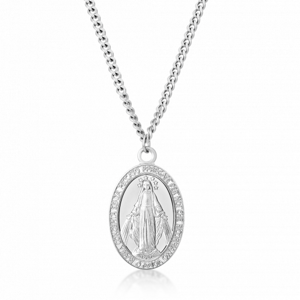 SOFIA strieborný náhrdelník s Pannou Máriou CONOB100485