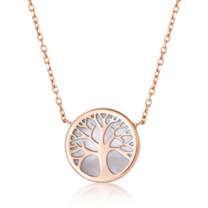 SOFIA zlatý náhrdelník strom života AG8856-NH-RG