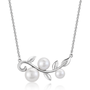 SOFIA strieborný náhrdelník s perlami WWPS170017N-1