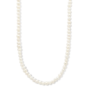 CO88 dámsky oceľový náhrdelník s perlami C88CN-26328