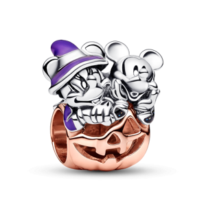 PANDORA Disney korálka Mickey a Minnie v tekvici 782816C01