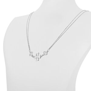 SOFIA strieborný náhrdelník AMCLF3445-42+5